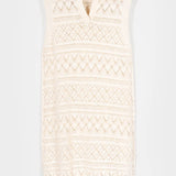 Vestito Estivo in Maglia Donna Cotone Abito Crochet Daniela  - Rifò Lab Moda circolare made in Italy