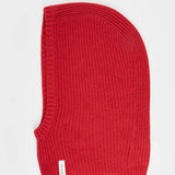 Balaclava Cashmere Donna Uomo Riciclato Rosso Marika - Rifò Lab Moda circolare made in Italy