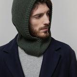 Balaclava Unisex Cashmere Rigenerato Marika Verde Foresta
