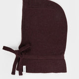 Balaclava Donna Cashmere con Lacci Magda - Rifò Lab Moda circolare made in Italy