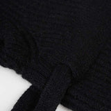 Balaclava Donna Cashmere con Lacci Magda - Rifò Lab Moda circolare made in Italy