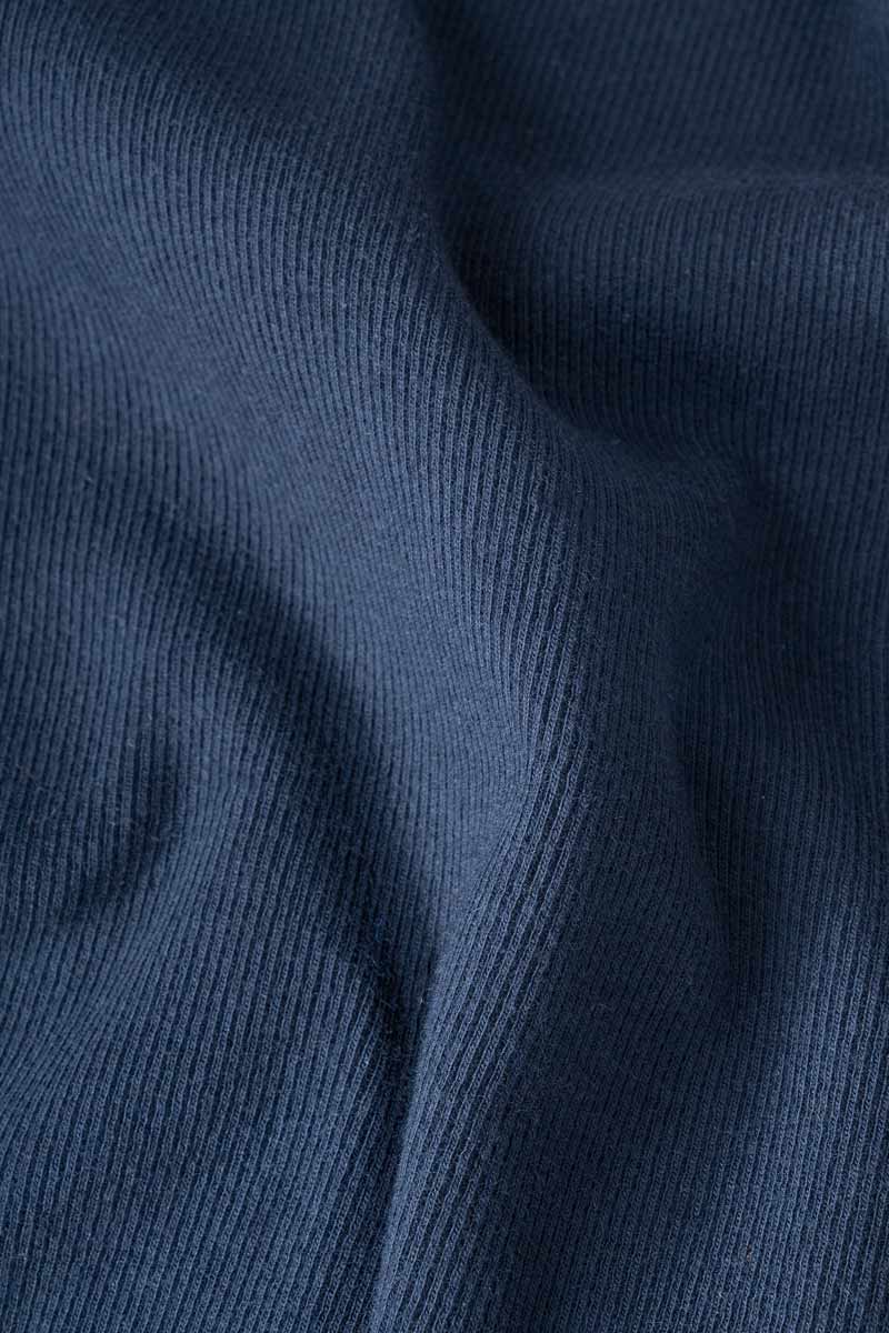 Body Donna Cotone Rigenerato Iolanda Blu - Rifò Lab Moda circolare made in Italy