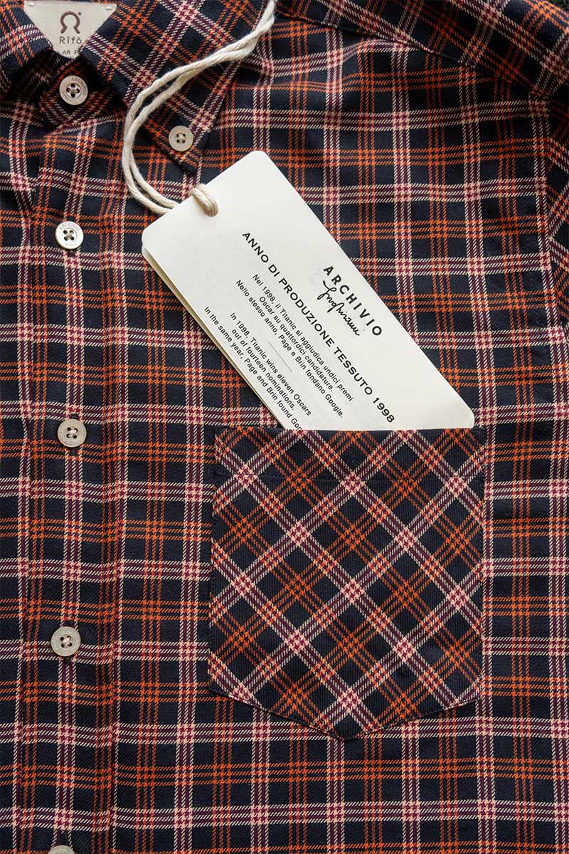 Camicia Boyfriend Inghirami Stefania- Rifò Lab Moda circolare made in Italy 