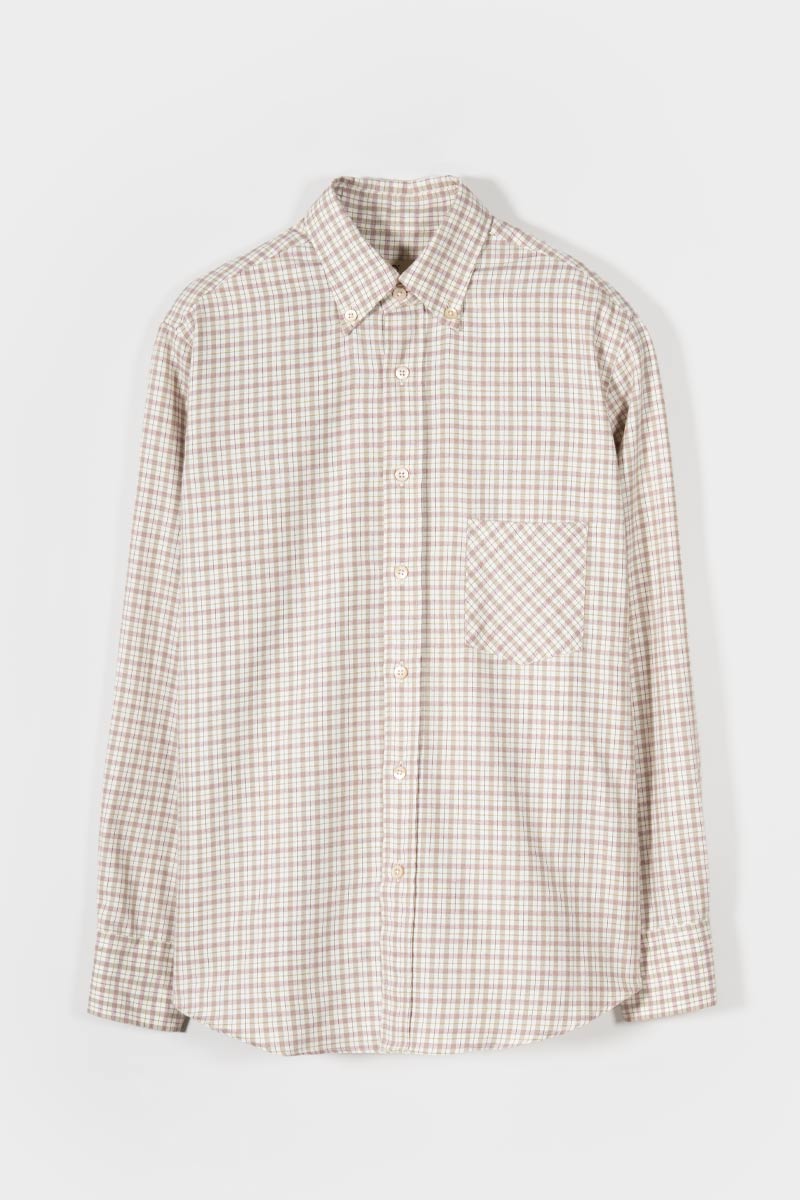 Camicia a Quadri Donna Cotone Inghirami Stefania - Rifò Lab Moda circolare made in Italy 
