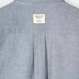 Camicia Uomo Elegante Azzurra Cotone Oxford Manlio - Archivio Inghirami x Rifò moda circolare made in Italy 