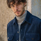 Giacca Camicia Velluto a Coste Cotone Robin - Rifò Lab Moda circolare made in Italy