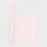 Canotta Donna Cotone Rigenerato Maila Rosa - Rifò Lab Moda circolare made in Italy