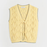 Gilet in Maglia Smanicato Donna Cotone Vania - Rifò