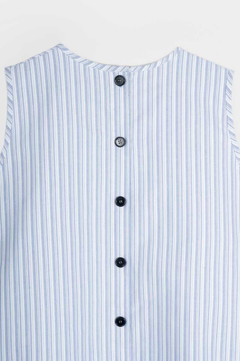 Top Donna Cotone Deadstock Diletta- Rifò Lab Moda circolare made in Italy
