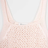 Tank Top Crochet Cotone Riciclato Donna Marilù - Rifò Lab Moda circolare made in Italy
