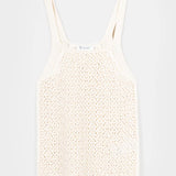 Tank Top Crochet Cotone Riciclato Donna Marilù - Rifò Lab Moda circolare made in Italy
