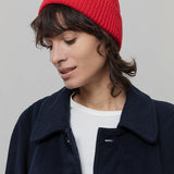 Cappello Uomo e Donna Cashmere Rosso Marcello - Rifò Lab Moda circolare made in Italy