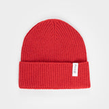 Cappello Uomo e Donna Cashmere Rosso Marcello - Rifò Lab Moda circolare made in Italy