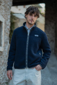 Men's Recycled Wool Fleece Jacket Richard
