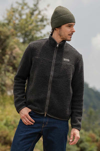 Men's Recycled Wool Fleece Jacket Richard