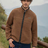 Herren-Fleecejacke aus recycelter Wolle Richard