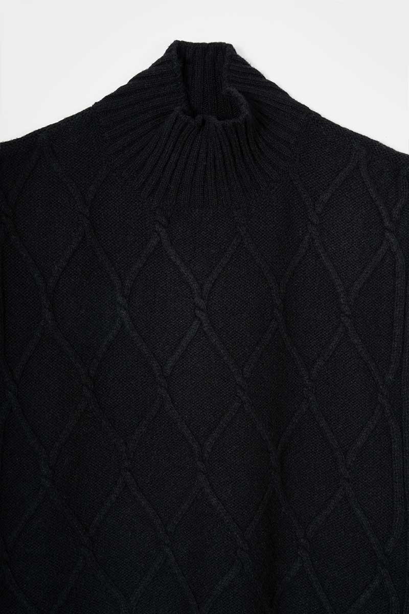 Pettorina Lana Rigenerata Gilet Lana Aperto Donna Delia - Rifò Lab Moda circolare made in Italy