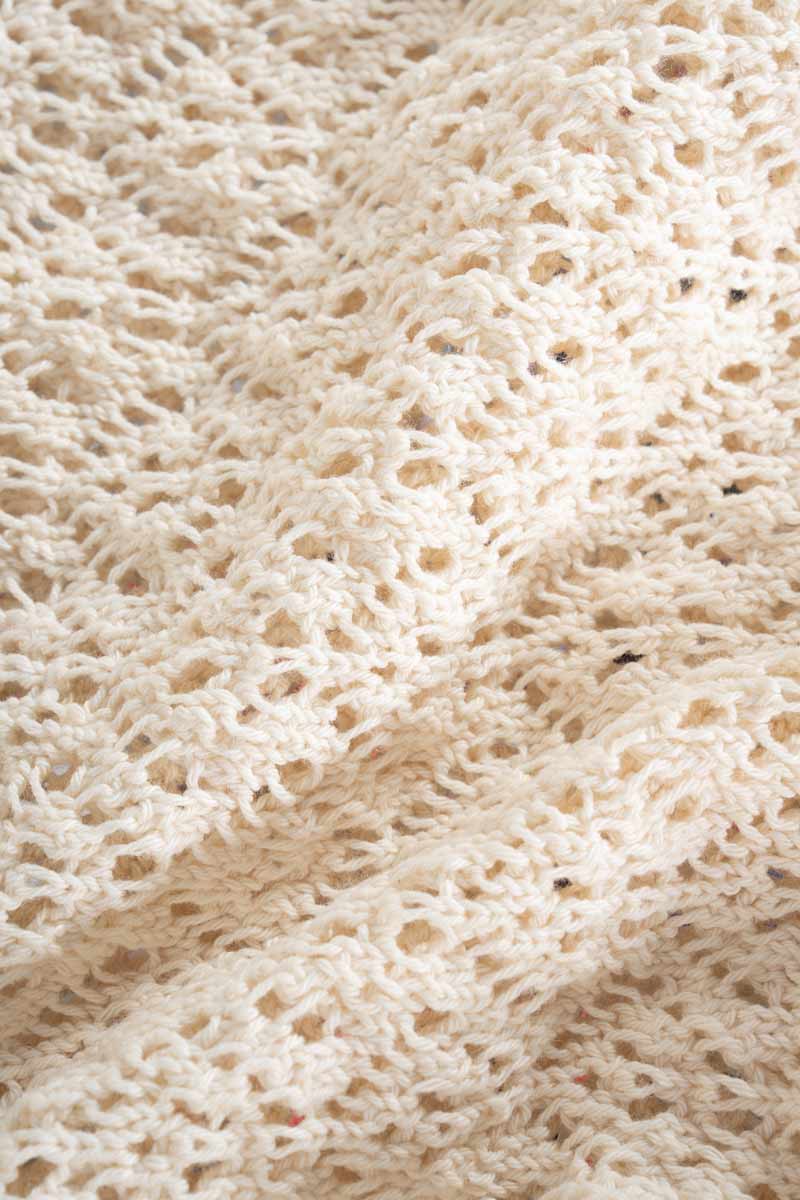 Tank Top Crochet Cotone Riciclato Donna Marilù - Rifò Lab Moda circolare made in Italy