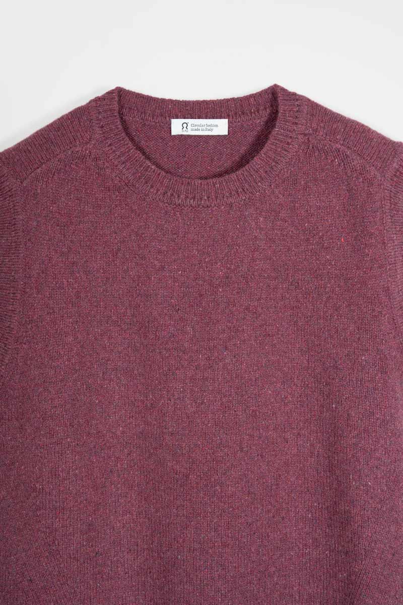 Gilet Donna in Maglia Cashmere Rigenerato Angela Smanicato Donna - Rifò Lab Moda circolare made in Italy
Rosso Marsala