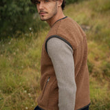 Unisex Recycled Wool Vest Andrew