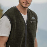 Gilet Polaire Laine Recyclée Unisexe Andrew