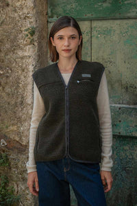 Gilet Polaire Laine Recyclée Unisexe Andrew