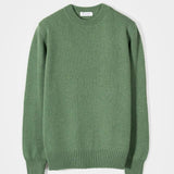 Maglia Donna Cashmere Rigenerato Edda Verde Bietola - Rifò moda circolare made in Italy