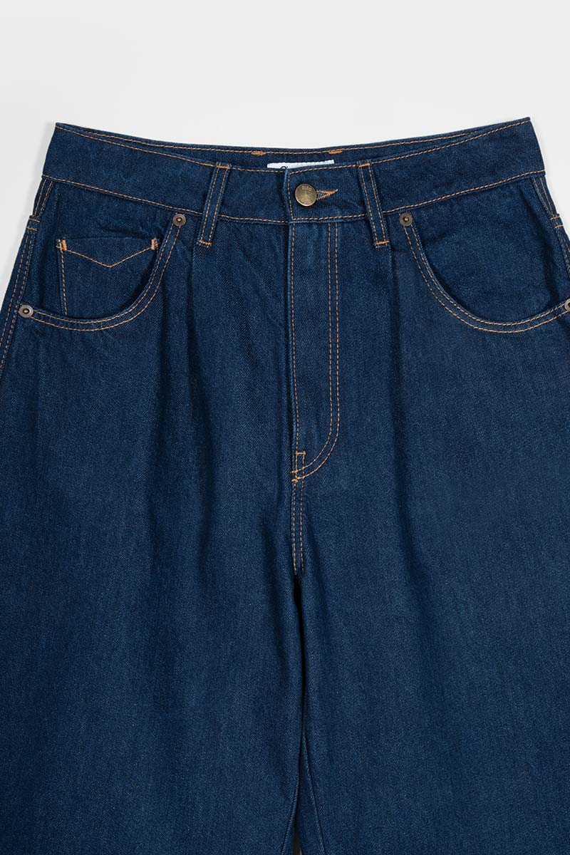 Jeans Wide Leg Donna Cotone Rigenerato Blu Consuelo – Rifò