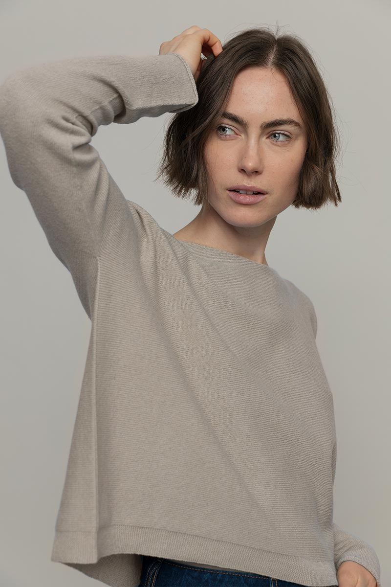 Maglia Donna Light Cashmere Rigenerato Silvia - Rifò Lab Moda circolare made in Italy