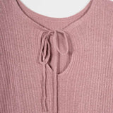 Maglia Seta Donna Nausicaa - Maglia scollo a barca con fiocco donna seta rigenerata - Rifò moda circolare made in Italy