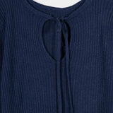 Maglia Seta Donna Nausicaa - Maglia scollo a barca con fiocco donna seta rigenerata - Rifò moda circolare made in Italy