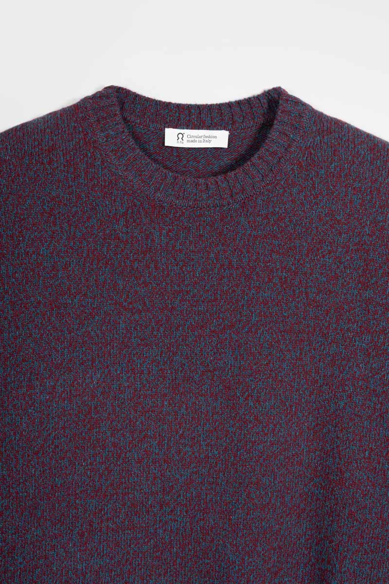 Maglia Uomo Cashmere Rigenerato Romeo - Rifò Lab Moda circolare made in Italy