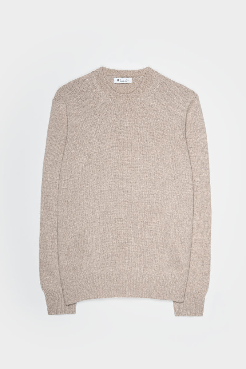 Maglia Donna Cashmere Rigenerato Edda Beige
