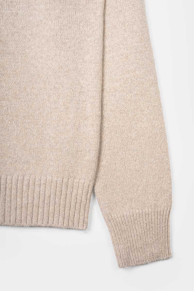 Maglia Donna Cashmere Rigenerato Edda Beige