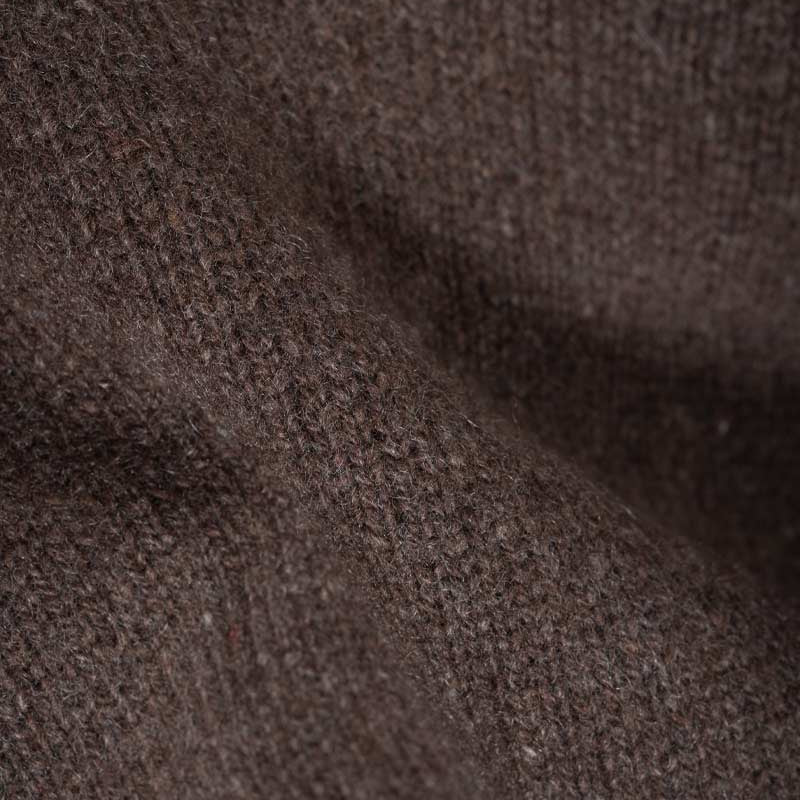 Maglione Cashmere Girocollo Uomo Romeo - Rifò Lab Moda circolare made in Italy
Marrone Corteccia