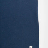 Blu Balena | tshirt cotone uomo organico e cotone rigenerato Elio