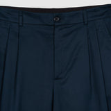 Pantaloni Chino Uomo Cotone Dead Stock Blu Mauro  - Rifò Lab Moda circolare made in Italy