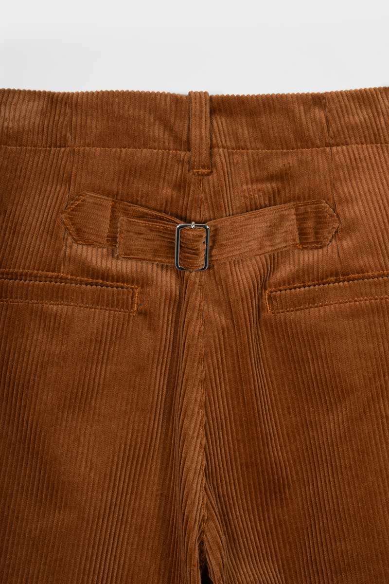 Pantaloni Velluto a Coste Donna Cotone Astrid - Rifò Lab Moda circolare made in Italy
