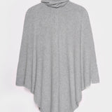 Poncho Collo Alto Donna Invernale Cashmere Elisabetta - Rifò Lab Moda circolare made in Italy
Grigio calce
