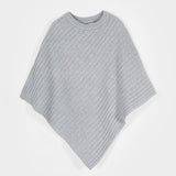 Poncho Donna Lana Rigenerata Mantella Linda - Rifò
Grigio Calce
