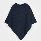 Mantella Donna Poncho Donna Lana Linda - Rifò Lab Moda circolare made in Italy