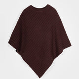 Poncho Donna Lana Rigenerata Mantella Linda - Rifò
Marrone Caffé