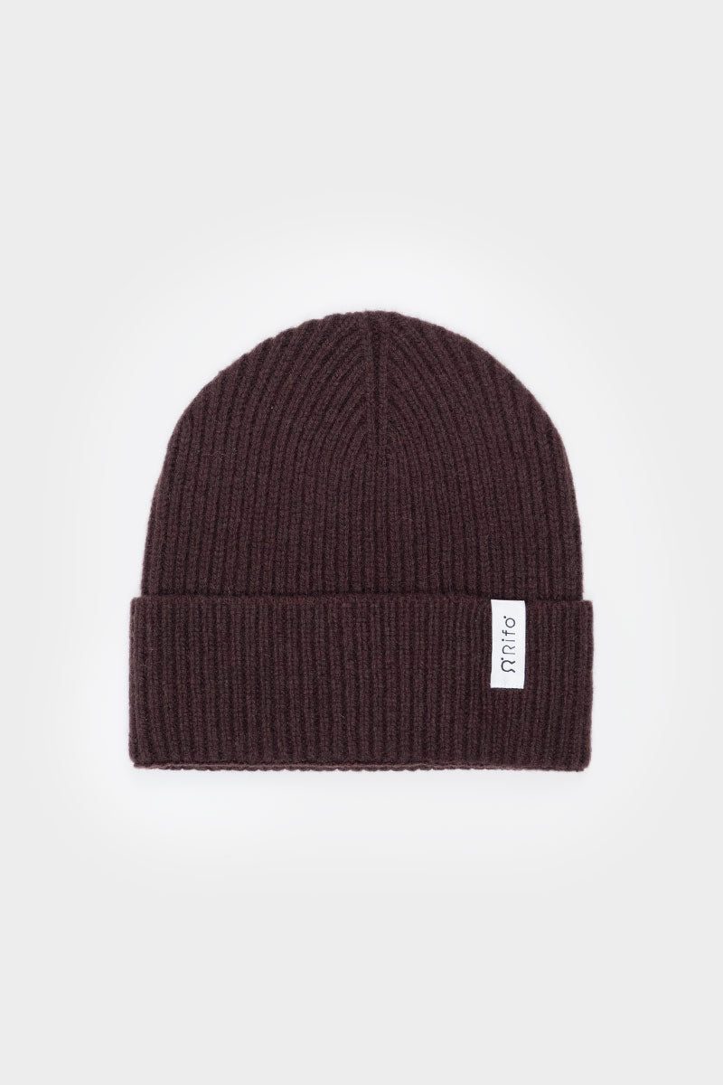 Marrone Caffè | Cappello cashmere rigenerato