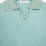 Verde Menta | Maglia Donna Cashmere Rigenerata Chiara