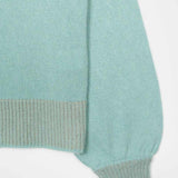 Verde Menta | Maglia Donna Cashmere Rigenerata Chiara