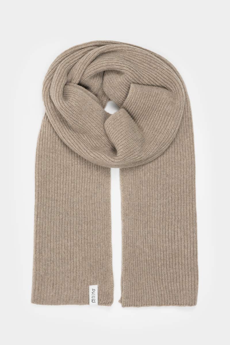 Sciarpa Cashmere Rigenerato Donna Uomo Federico - Rifò Lab Moda circolare made in Italy