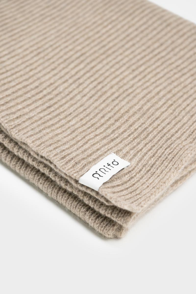 Sciarpa Cashmere Rigenerato Donna Uomo Federico - Rifò Lab Moda circolare made in Italy