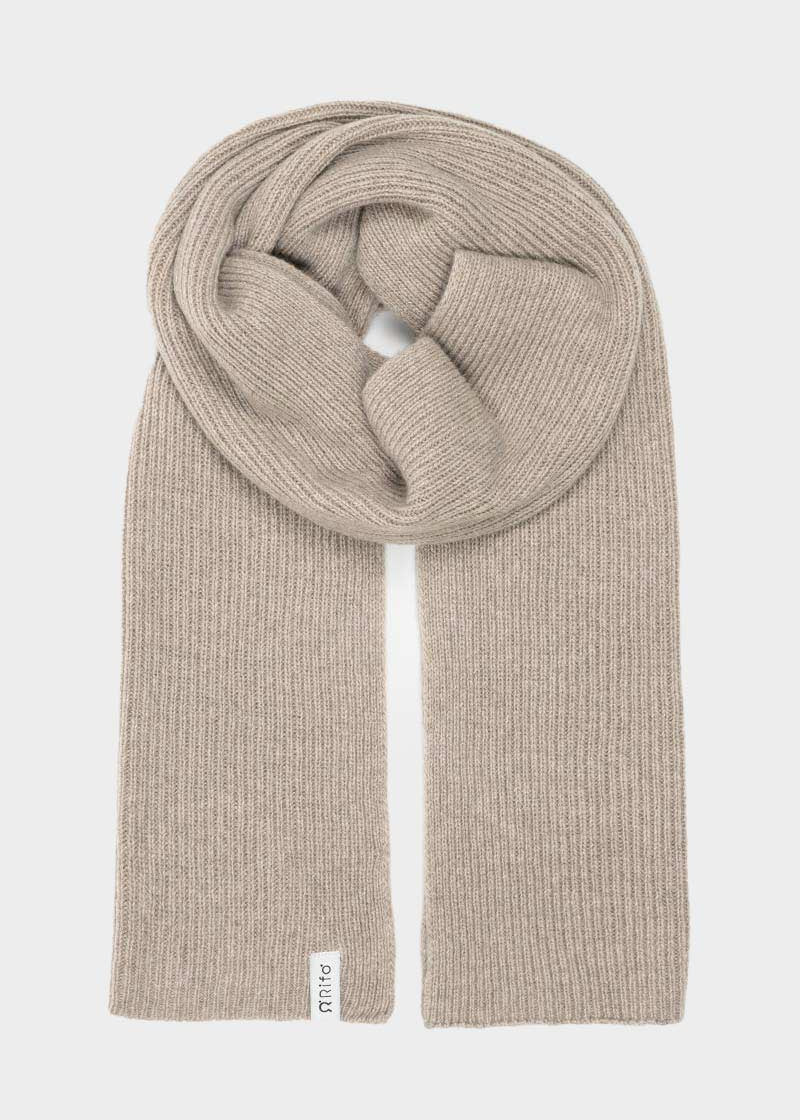 Sciarpa Cashmere Rigenerato Donna Uomo Federico - Rifò Lab Moda circolare made in Italy