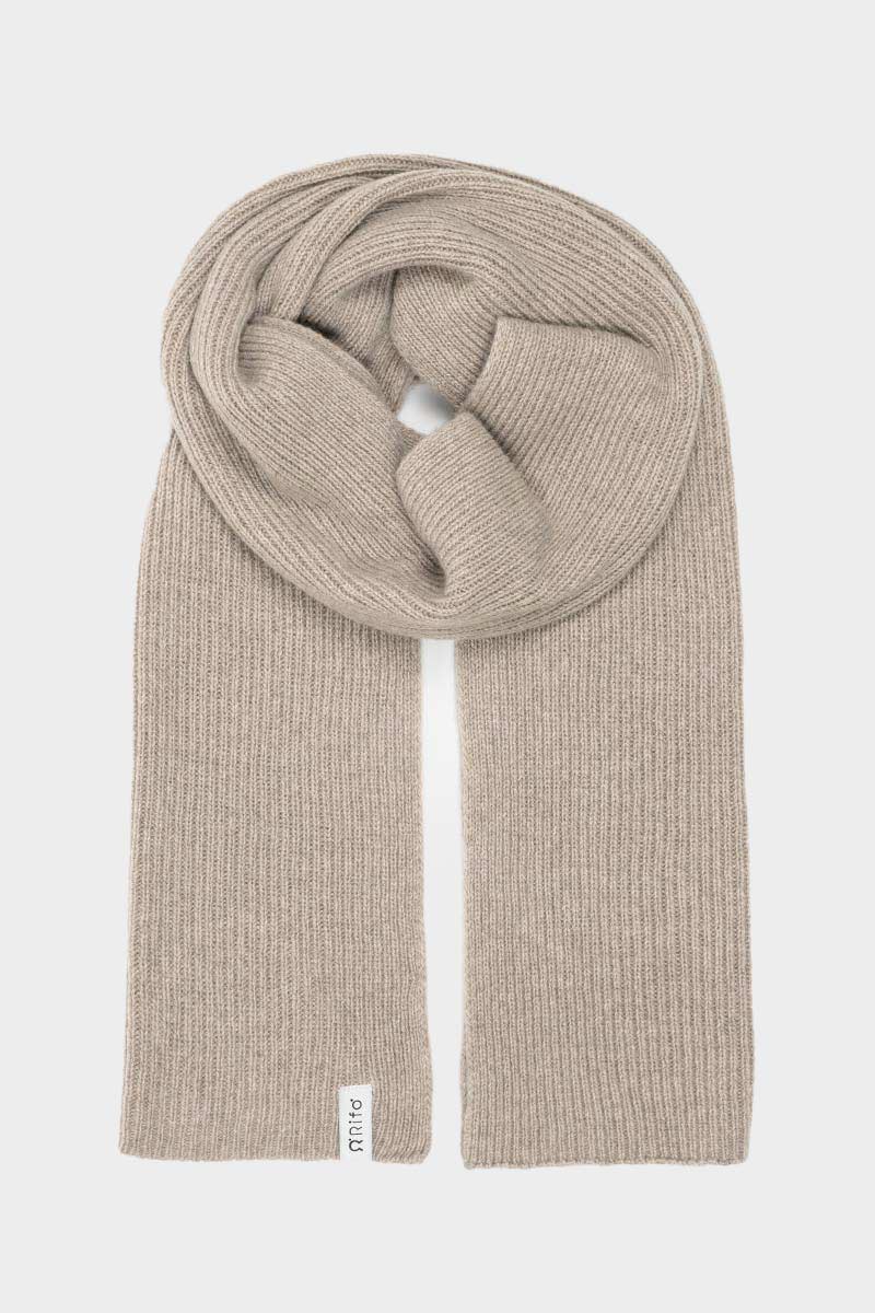 Sciarpa Cashmere Rigenerato Donna Uomo Federico - Rifò Lab Moda circolare made in Italy