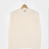 Bianco Burro | Maglia Donna Cotone Rigenerato Audrey